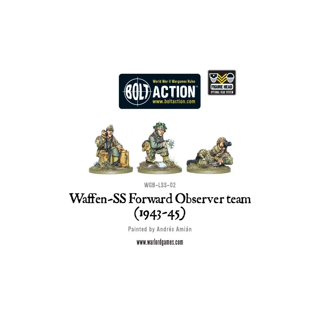 Bolt Action - Waffen-SS Forward Observer team (1943-45)