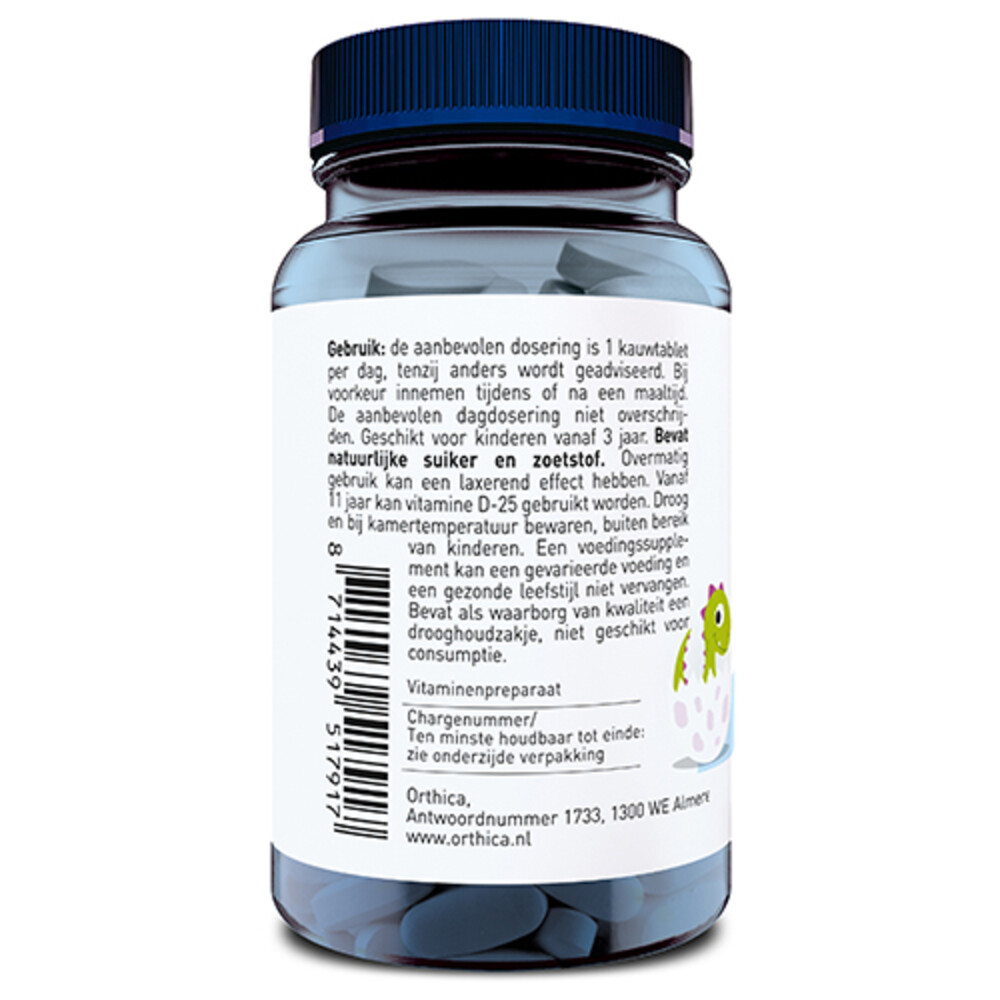 Orthica Dino D Kauw120 kauwtabletten