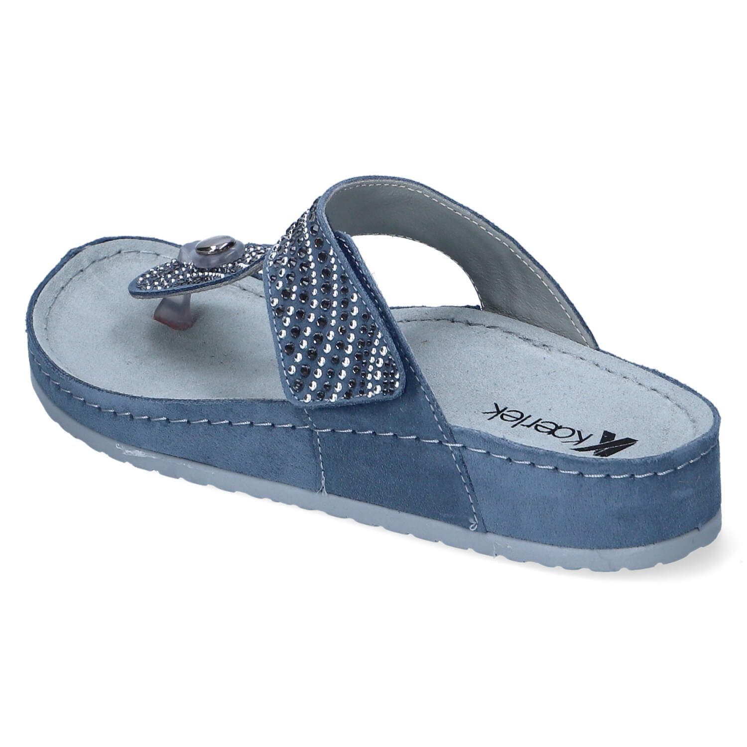 Kaerlek Zehentrenner - jeans blue