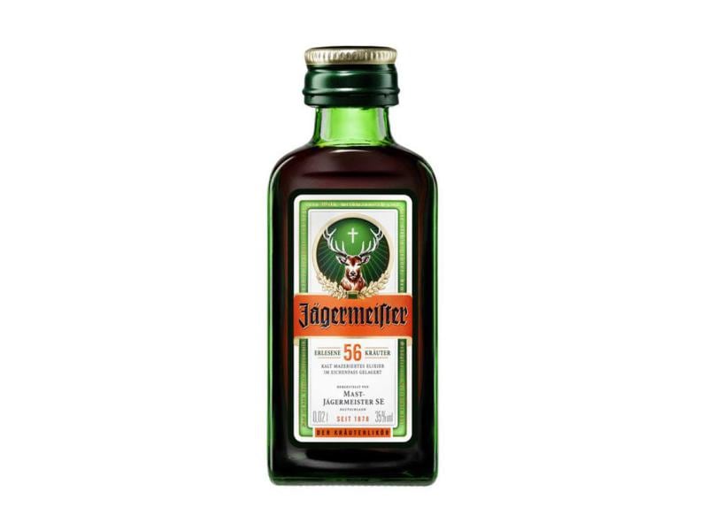 Jägermeister Jägermeister 9 x 0.02 l Hochwertiger Kräuterschnaps mit 56 Kräutern