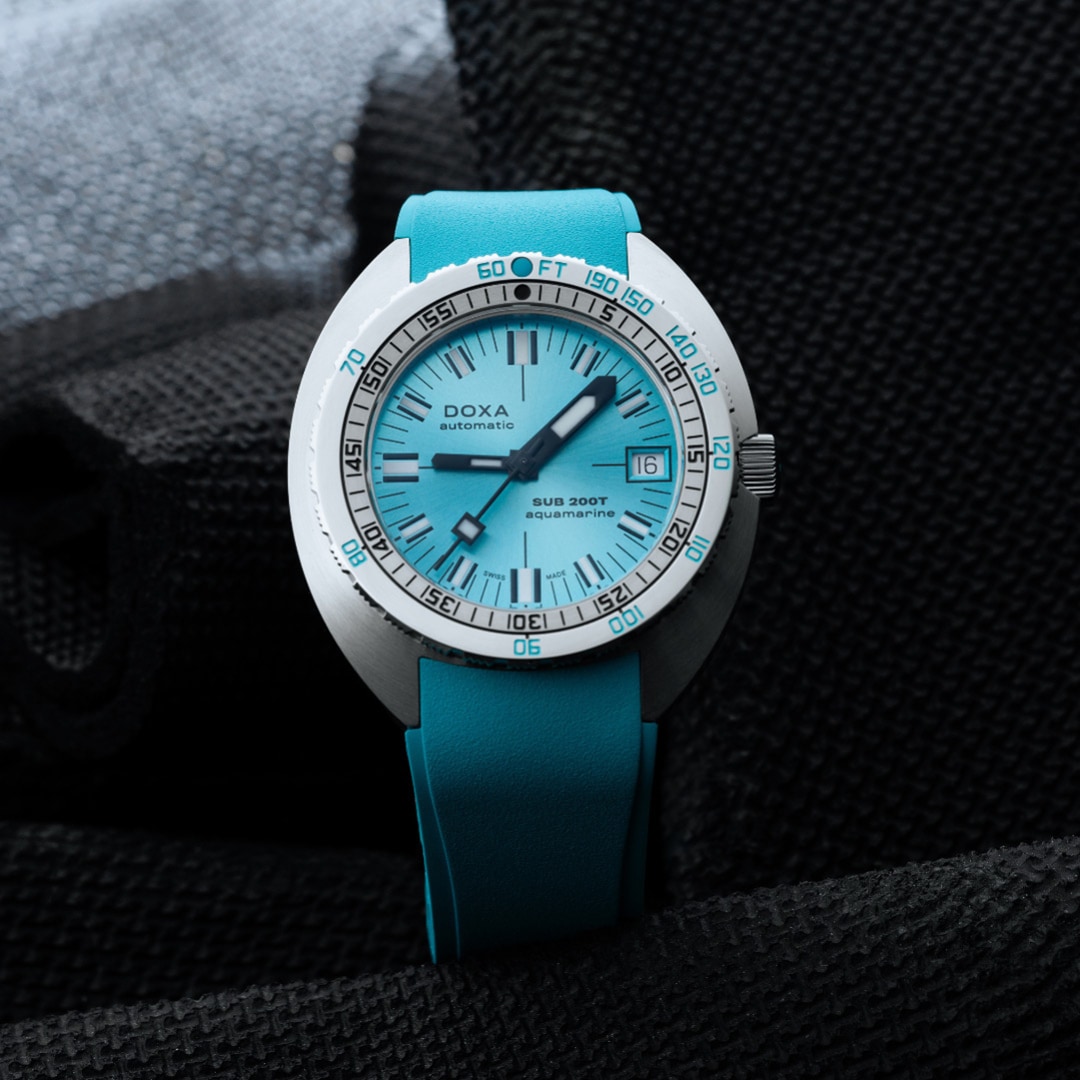 Doxa SUB 200T Aquarmarine Sunray