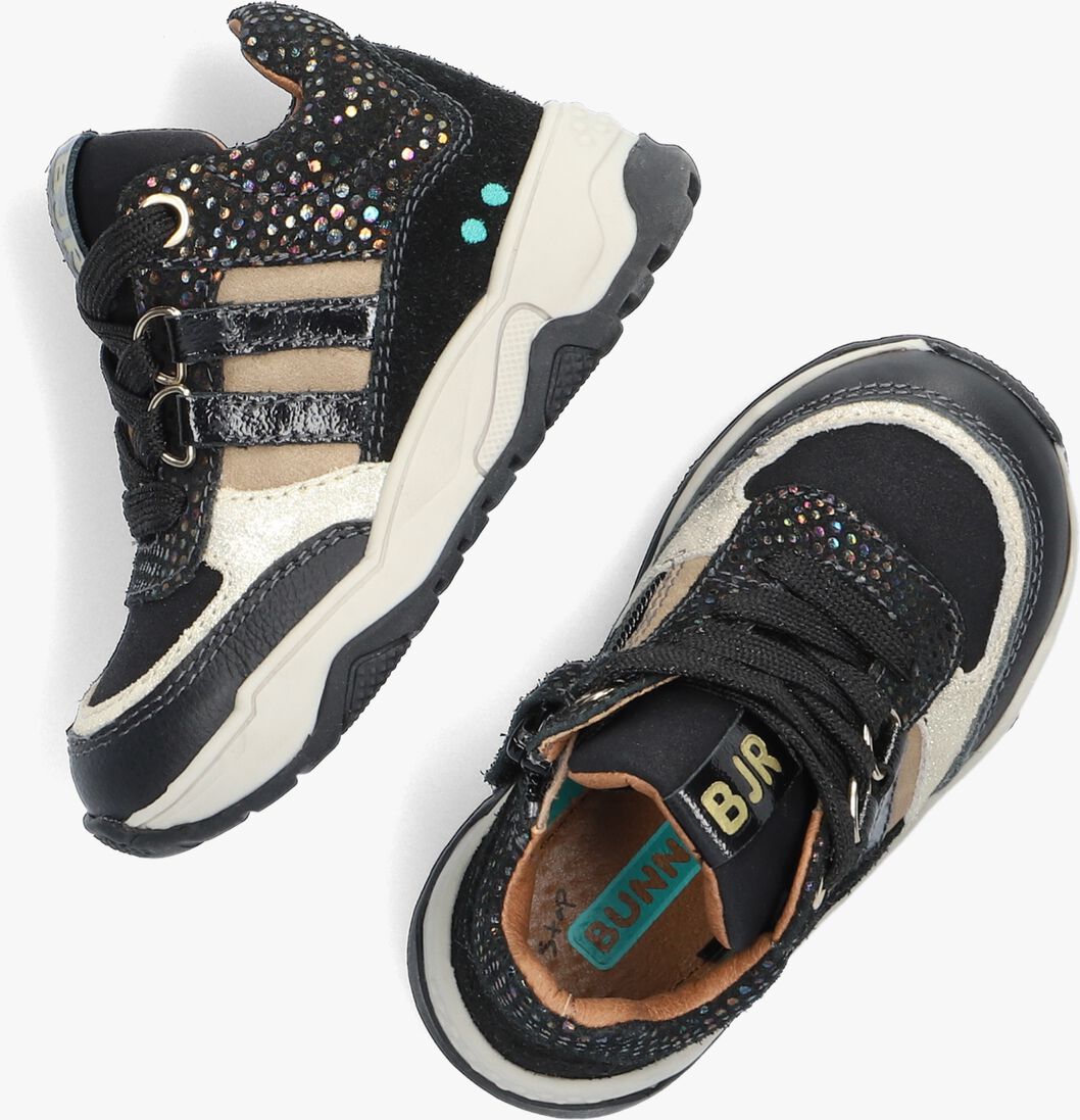 BUNNIESJR zwarte bunniesjr hoge sneaker gabriel gein g