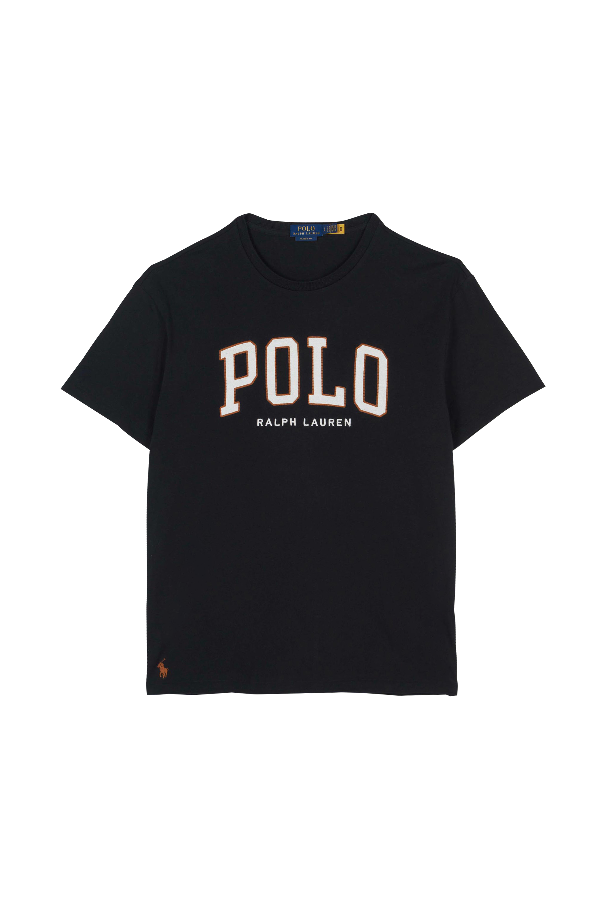 POLO RALPH LAUREN T-shirt Classic Fit Logo Jersey T-Shirt Noir