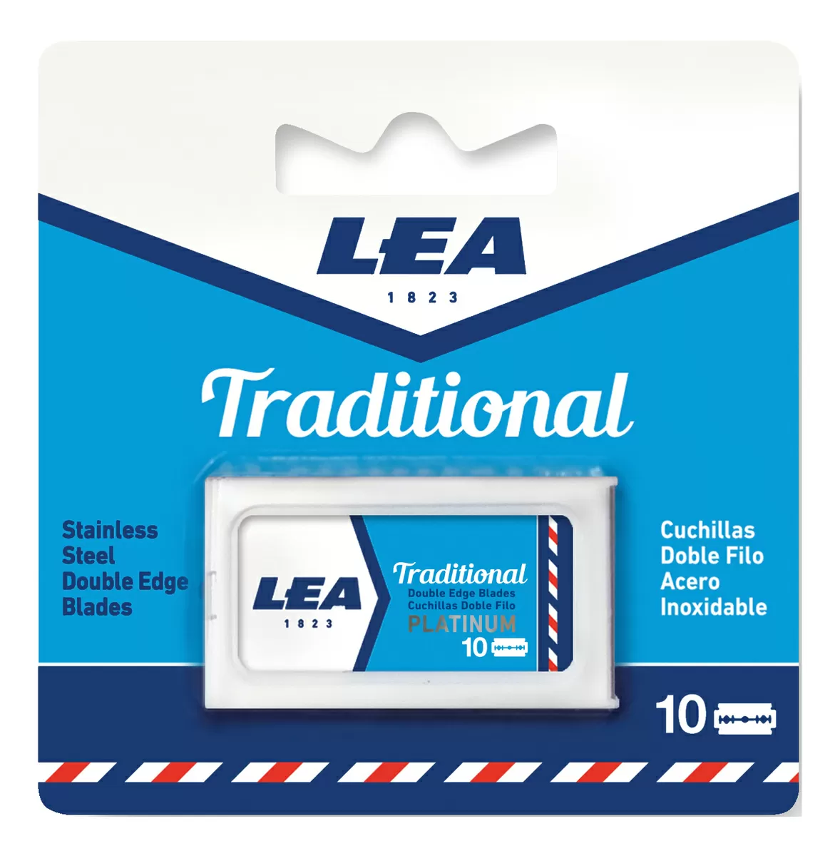 LEA Traditional DE-Barberblade - 10 stk.