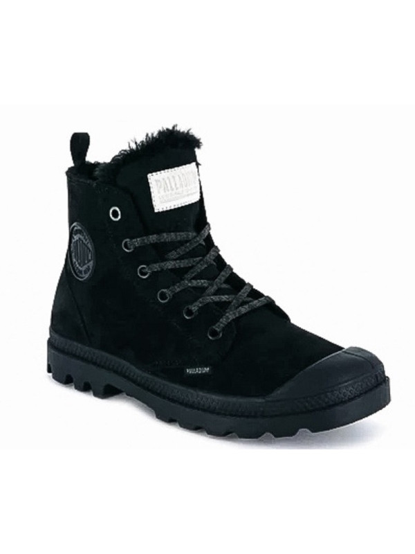 Palladium - PAMPA HI ZIP NUBUK Black