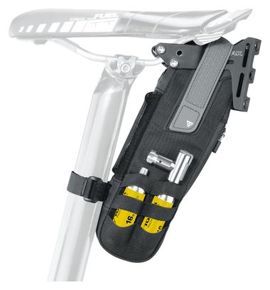 Pochette de selle Topeak Tri-Backup Tirebag Noir