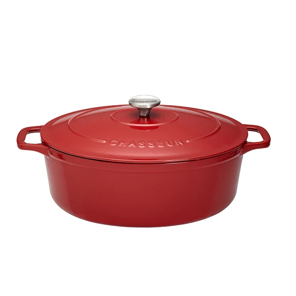 Cocotte Sublime fonte ovale 7,1 L 33 cm rouge Chasseur