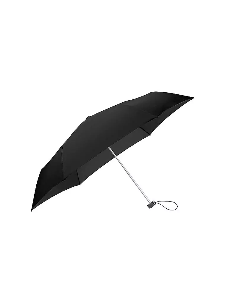 SAMSONITE Regenschirm - Taschenschirm Rain Pro Manual Flat black schwarz