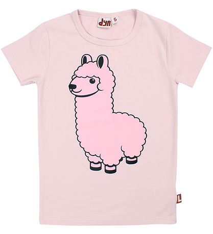 ANIMAL T-Shirt - DyrGrowl - Lt Rose Lama Buddy