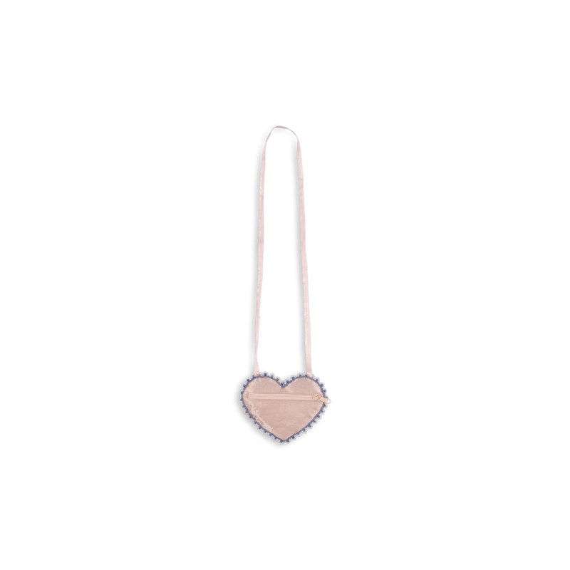 Konges Sløjd<br>Skuldertaske Beaded Heart Mini