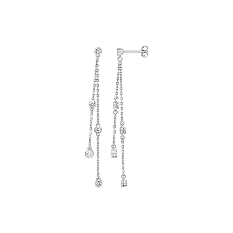 Boucles d'oreilles femme - Argent 925