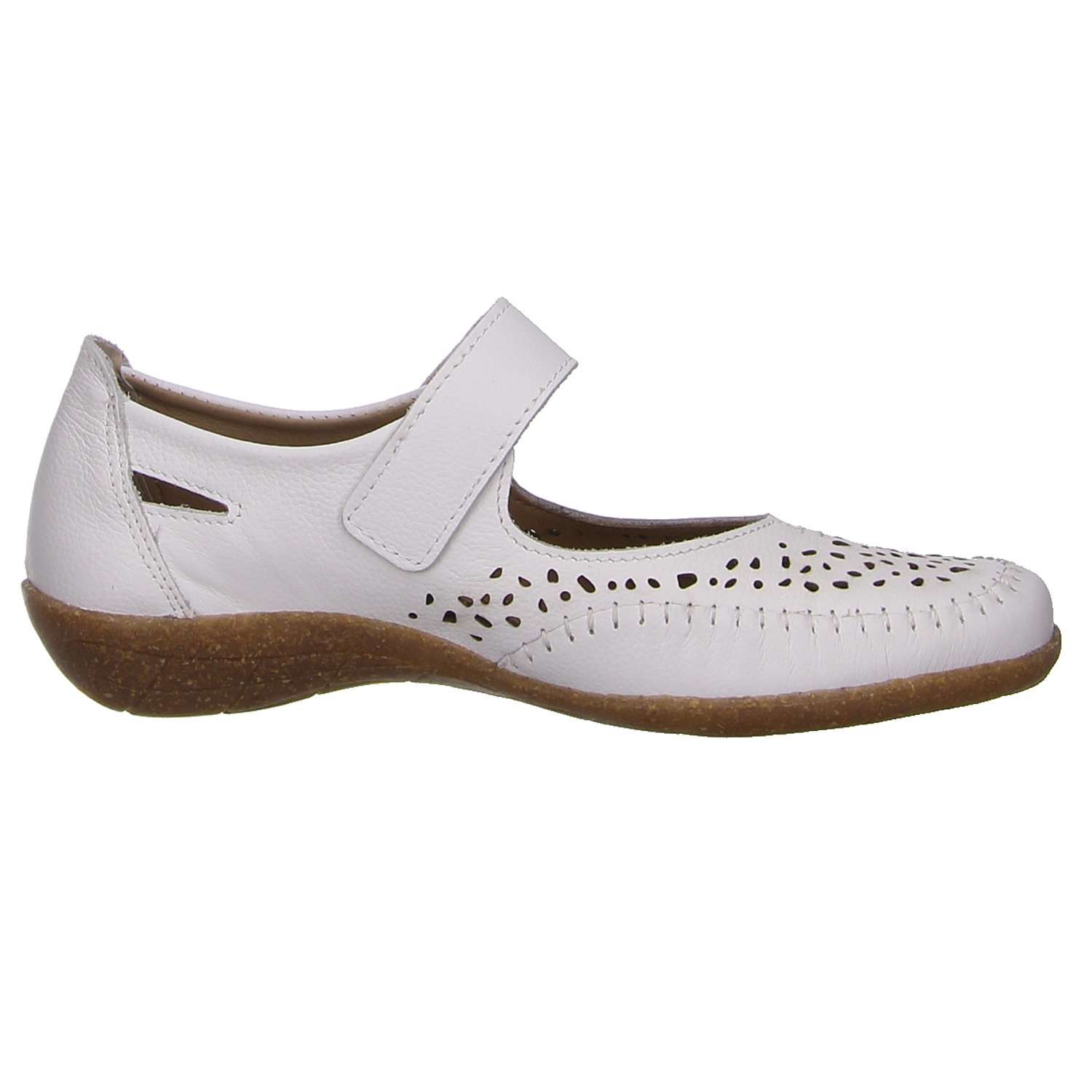 Lauter Spangenschuhe weiß weiss/weiss kombi