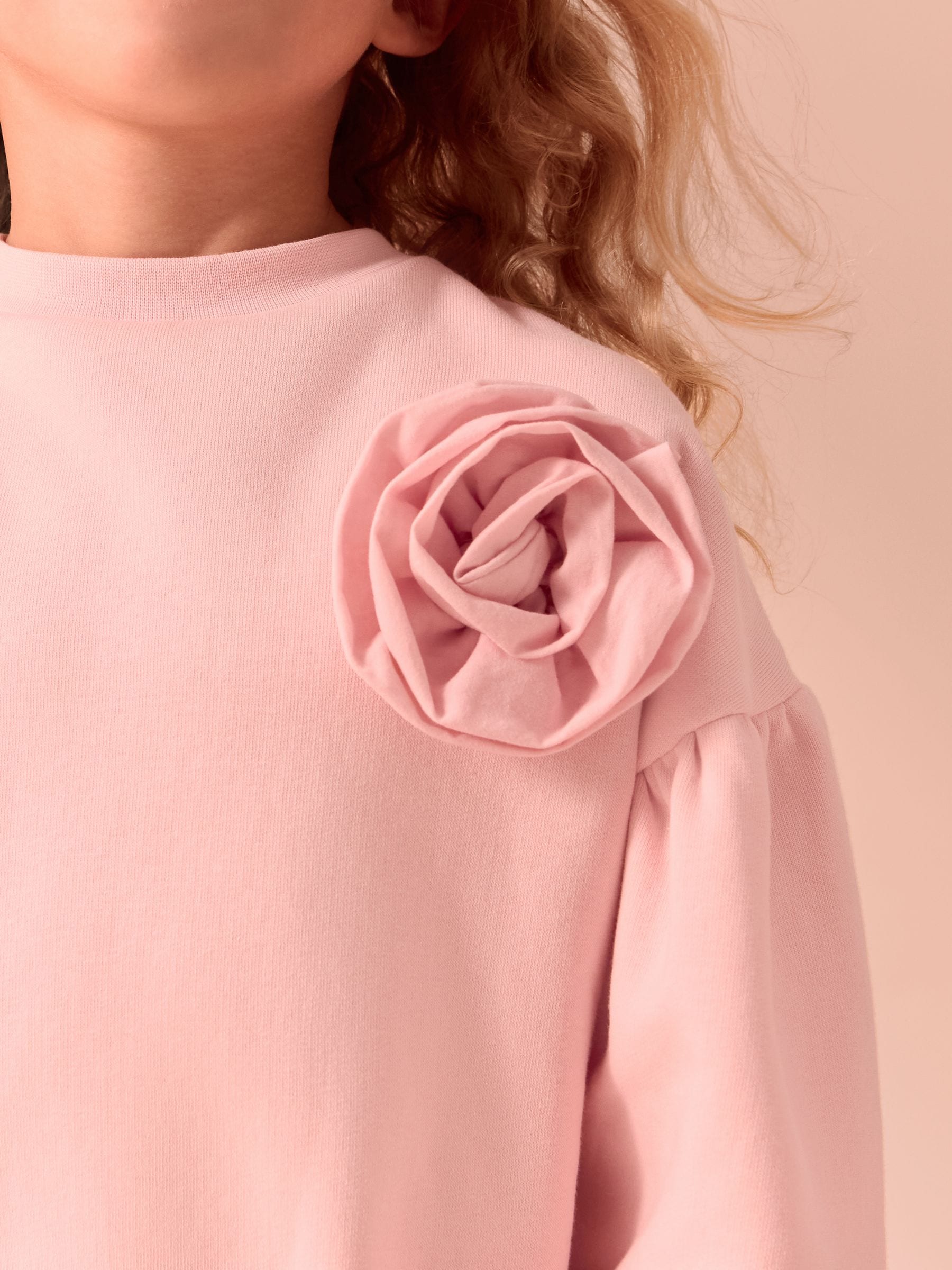Roze/groen - Laura Ashley Sweatshirt and Leggings Set