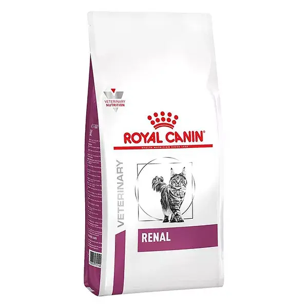Ração seca Royal Canin Veterinary Renal para gatos, 4 kg