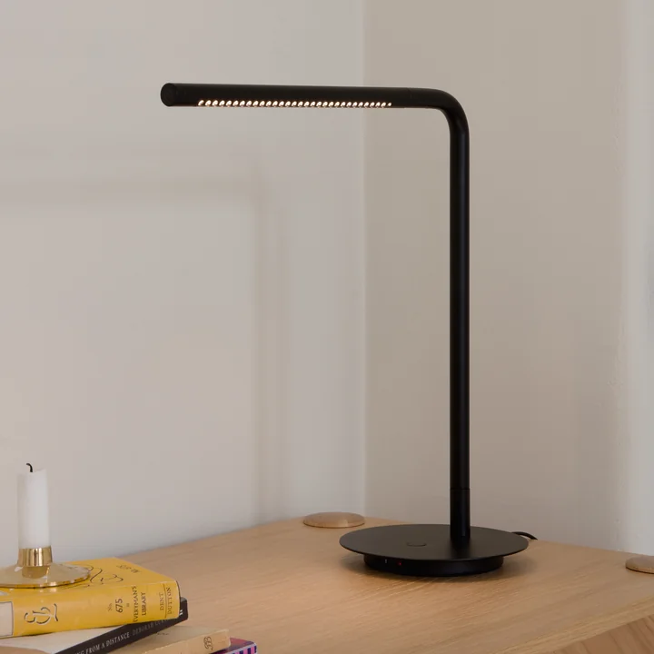 Umage - Omni LED-Tischleuchte, Stahl gebürstet