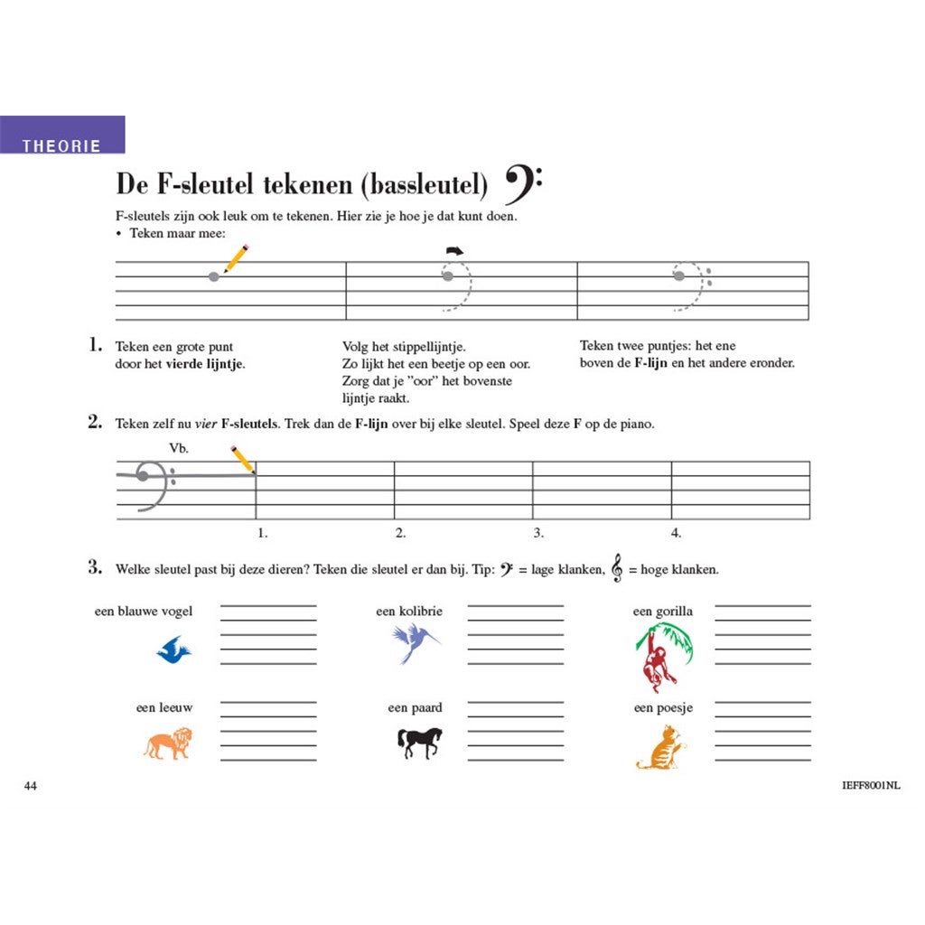 Hal Leonard Piano Adventures Lesboek deel 1 pianoboek