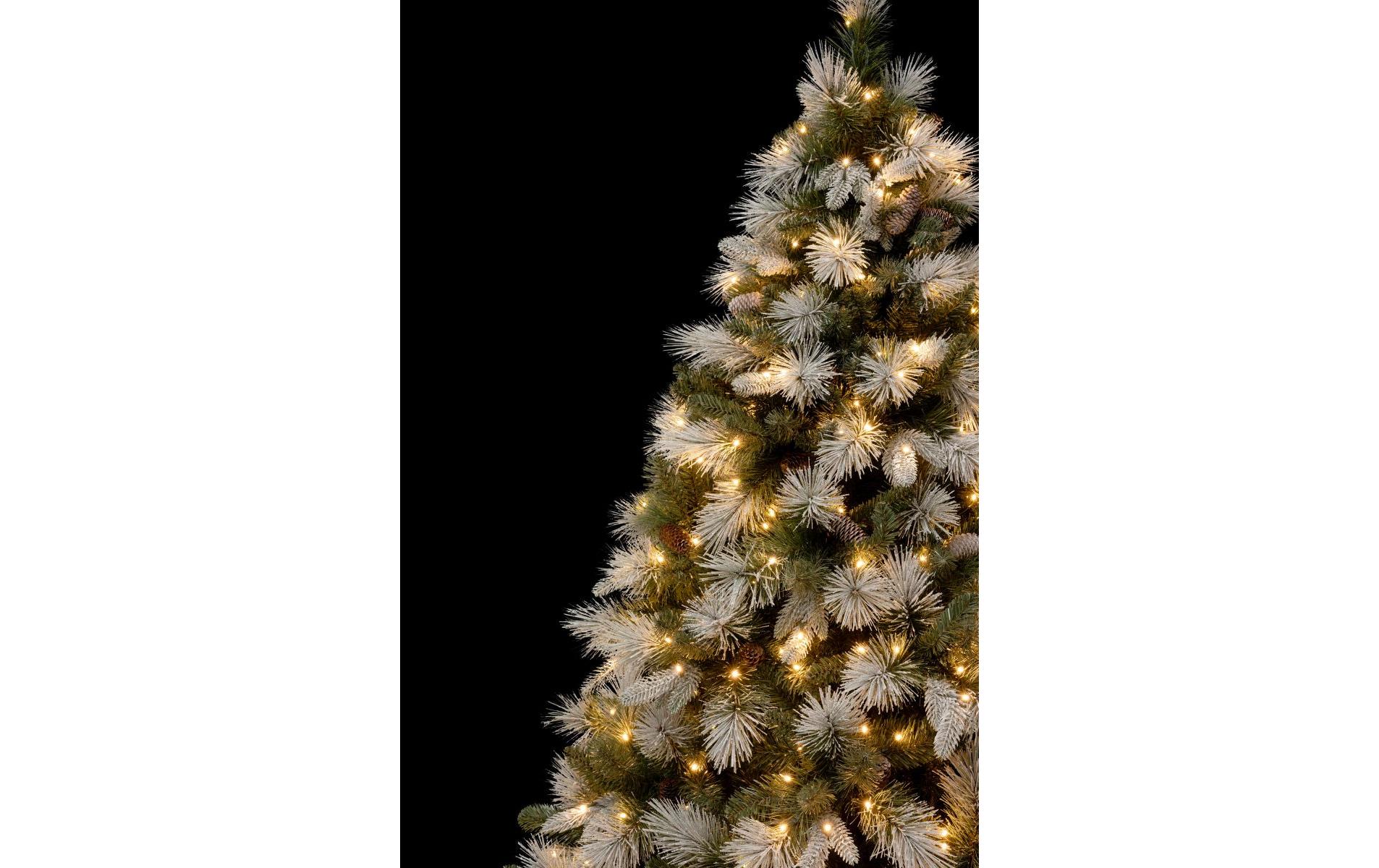 Weihnachtsbaum Frosted, 600 LEDs, 220 cm, Grün<br>LED-Weihnachtsbaum