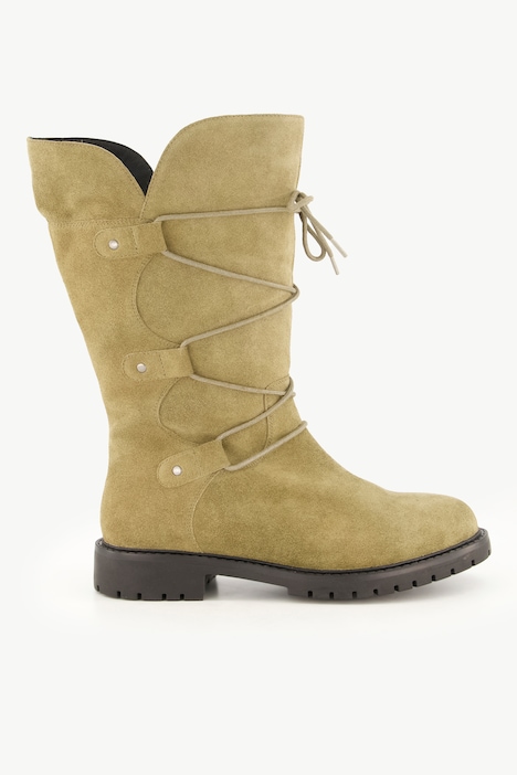 Lederstiefel, XL-Schaft, Weite H