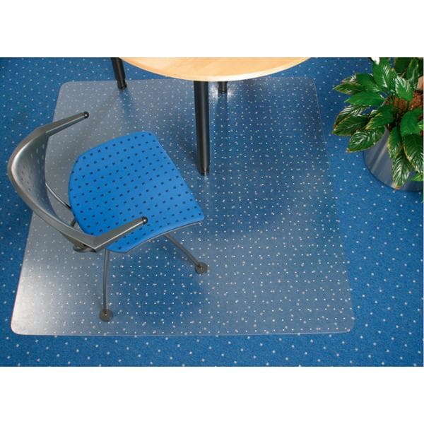 Stoleunderlag Cleartex® Ultimat™, BxL 116 x 183 cm, polycarbonat, med pigge