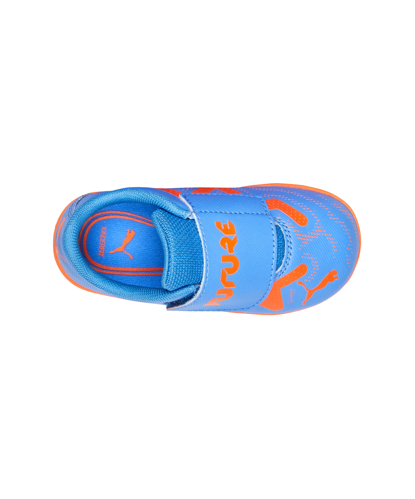 PUMA FUTURE Play TT V Supercharge Baby Jr Kids Blau Orange F01