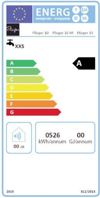 Plieger - Boiler - 15 Liter - Koperen Ketel - 2000 Watt - Energiebesparend