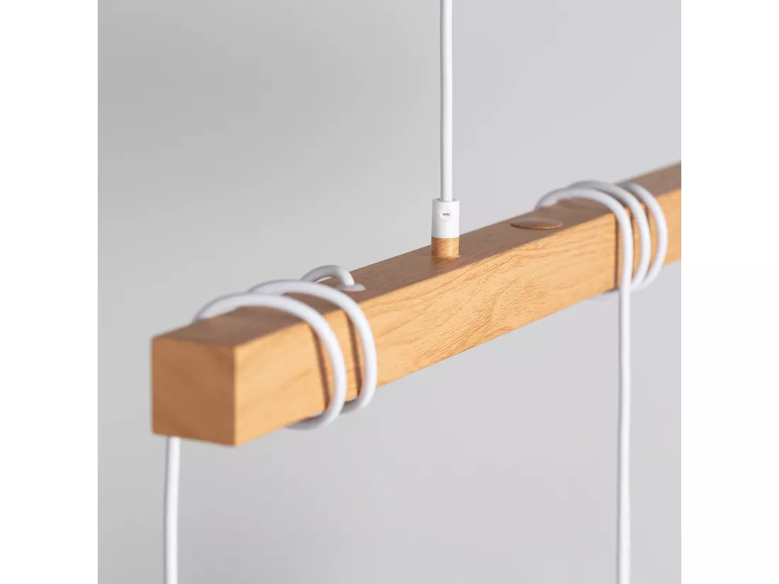 Suspension Métal Sardo 3 Spots Blanc