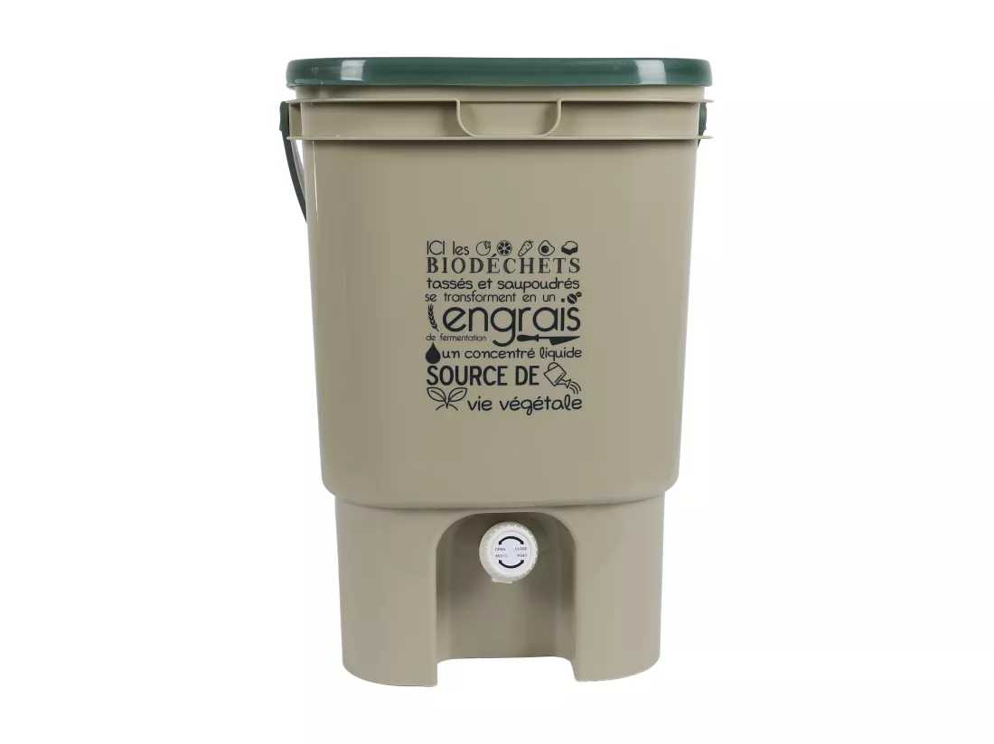 Composteur De Cuisine Avec Robinet Et Spray M2
