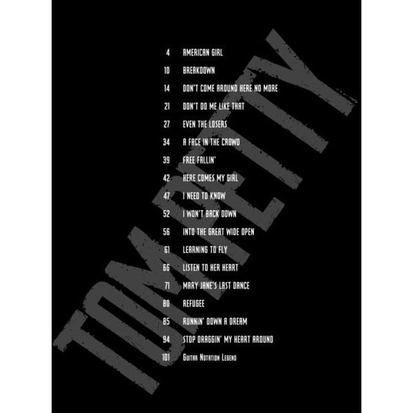 Hal Leonard Tom Petty Definitive Guitar