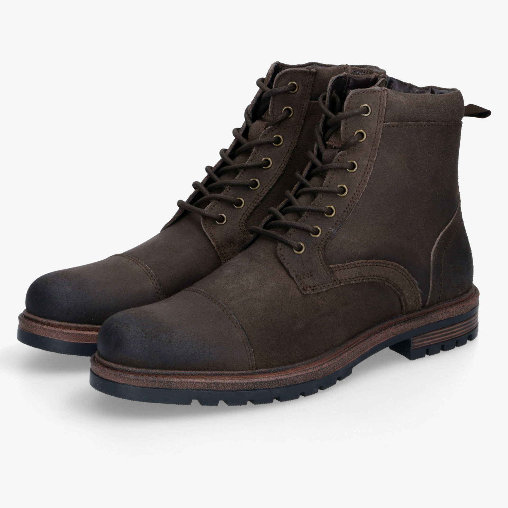 BLUE COX Herren Stiefeletten braun