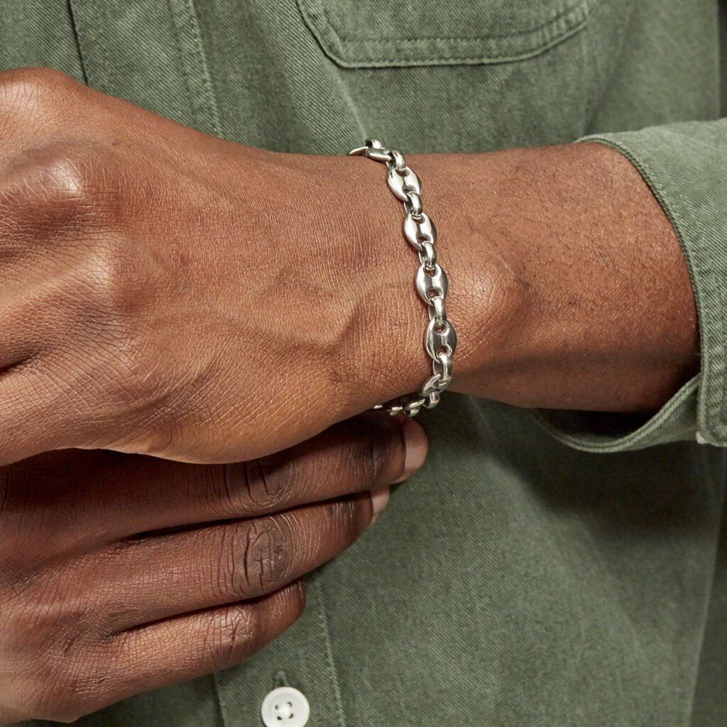 Bracelet Cadia Acier Blanc