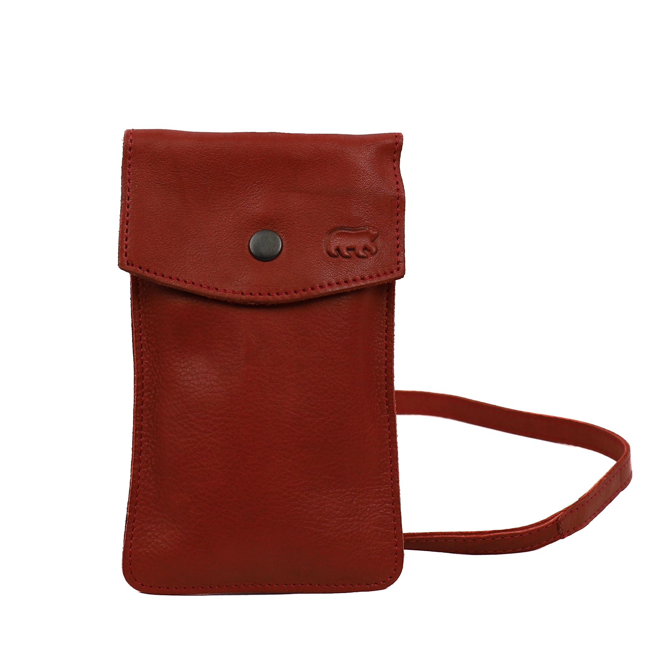 Telefoontasje 'Priya' rood Rood