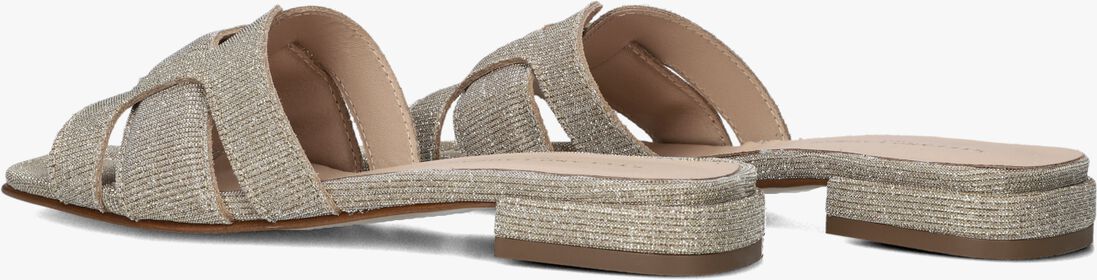 gouden stefano lauran slippers 24050