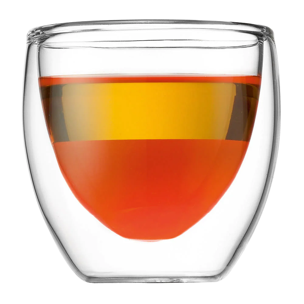 Set de 2 verres 8 cl double parois Bodum
