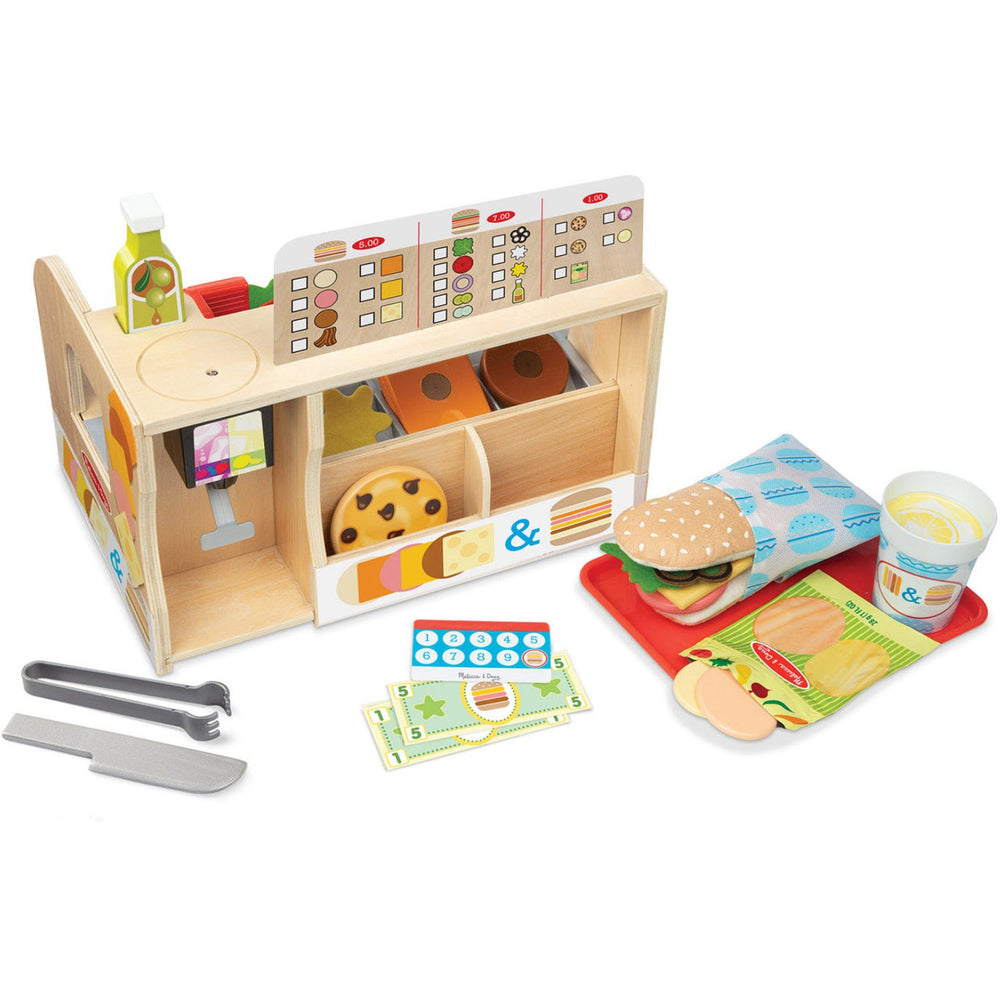 Køb Melissa & Doug Multifarvet Sandwich-Disk Sæt Med 52 Dele