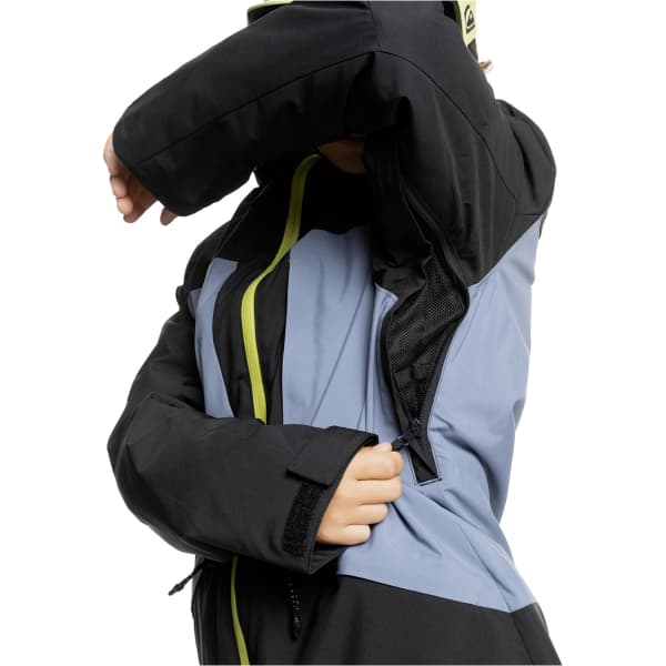 Veste de ski QUIKSILVER AMBITION YTH JK TRUE BLACK