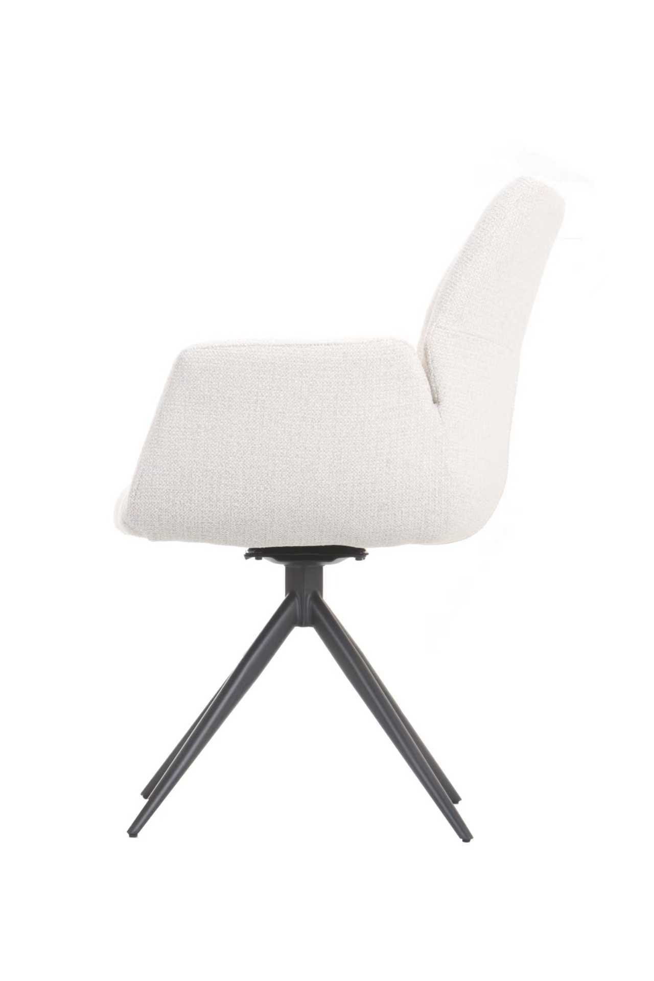 Eetkamerstoel Orbit stof beige