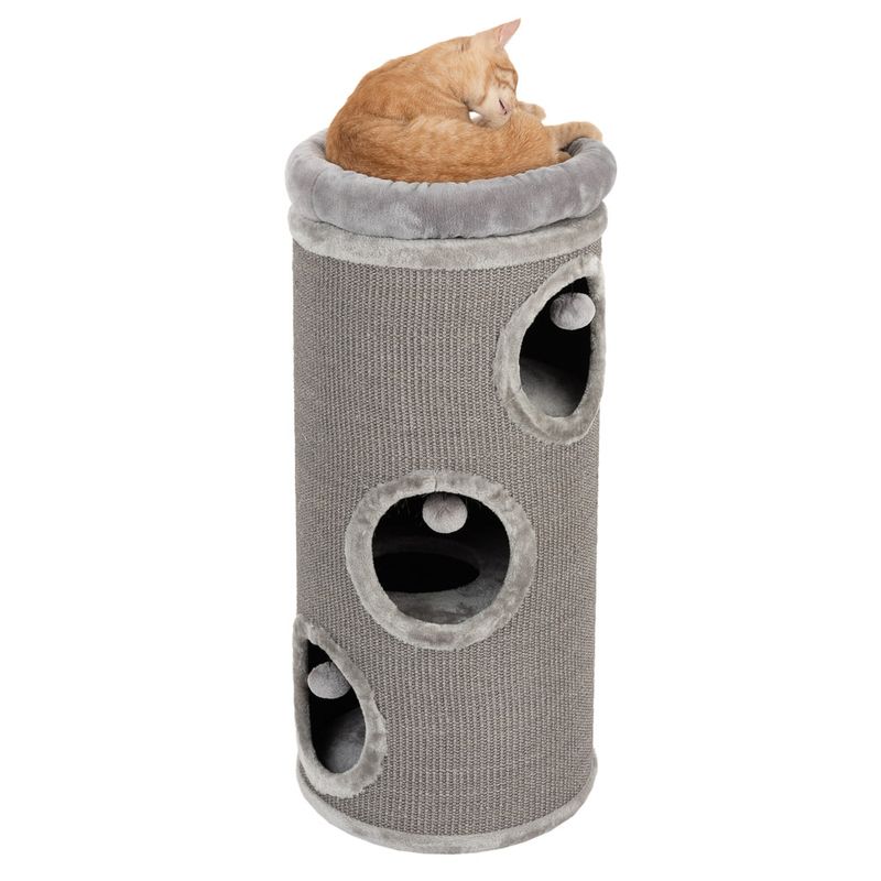 Tour à griffer Diogenes L, beige