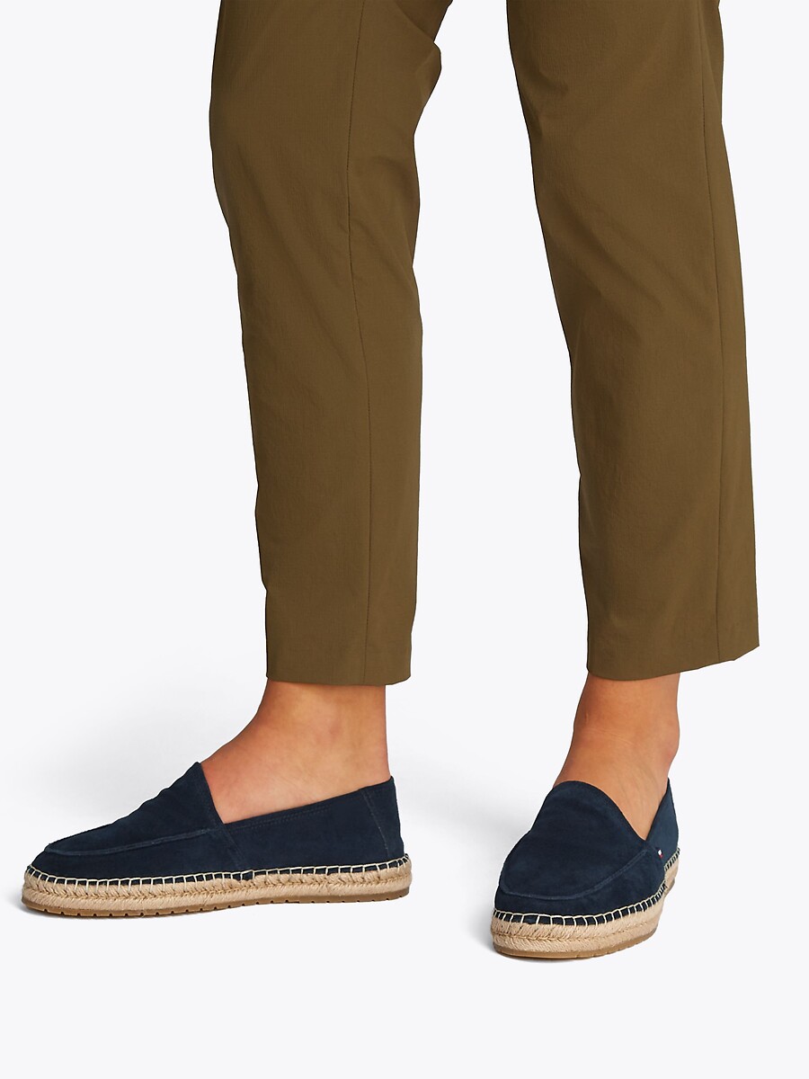 TOMMY HILFIGER<br>Alpargatas Flex em camurça