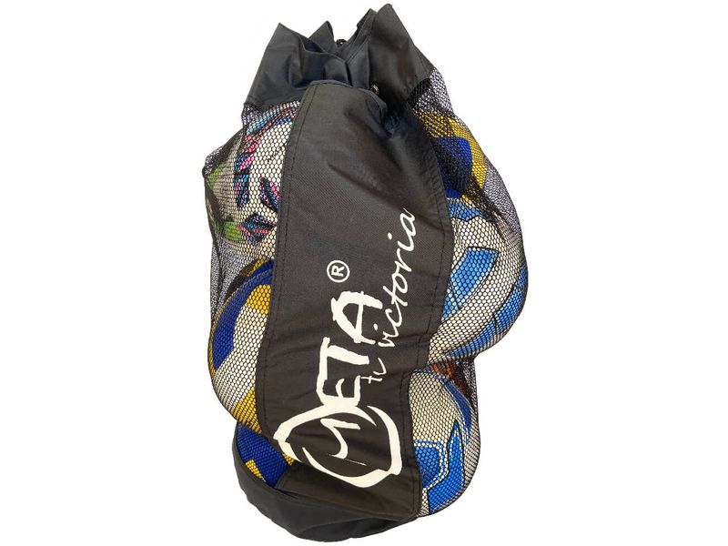 Meta-tu-Victoria Ballrucksack Schwarz Ballsack für 10-12 Bälle