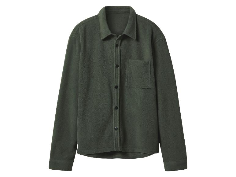 Fleece heren overhemd