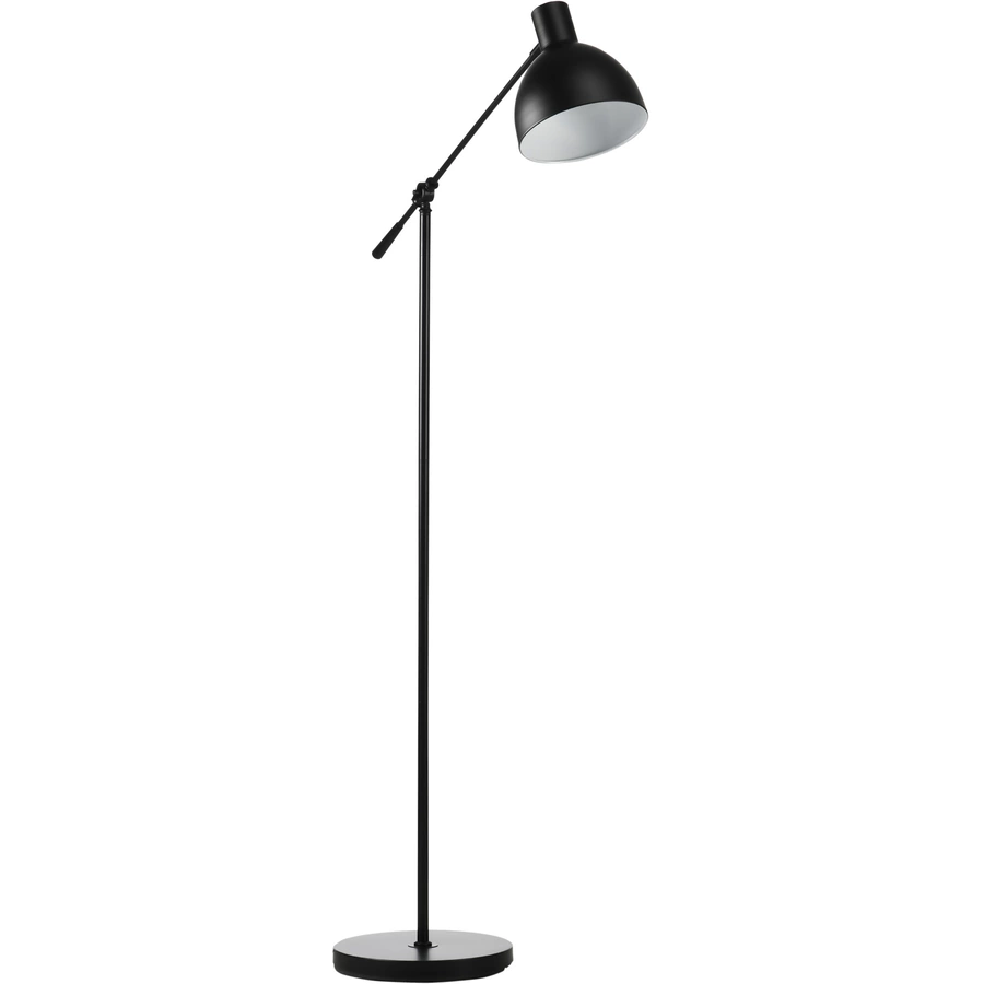 HOMCOM Stehlampe mit E27 Sockel schwarz