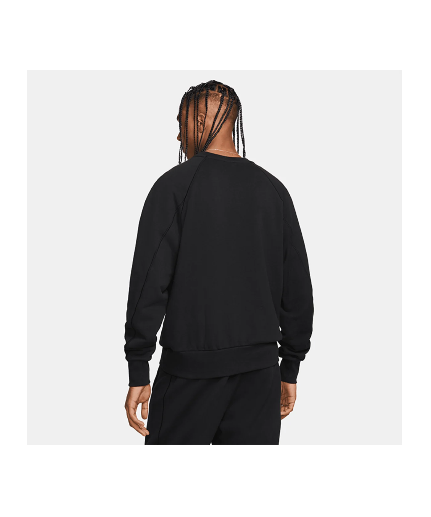 Nike Air FT Crew Sweatshirt Schwarz Weiss F010
