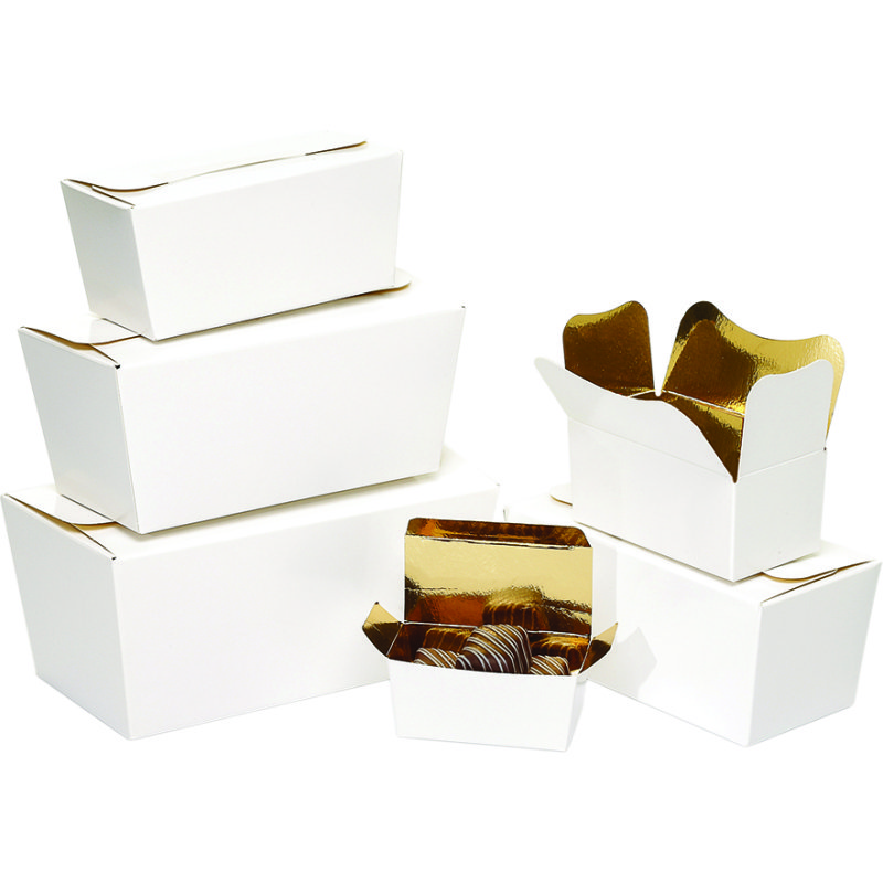 Ballotin collection blanc - Lot de 25