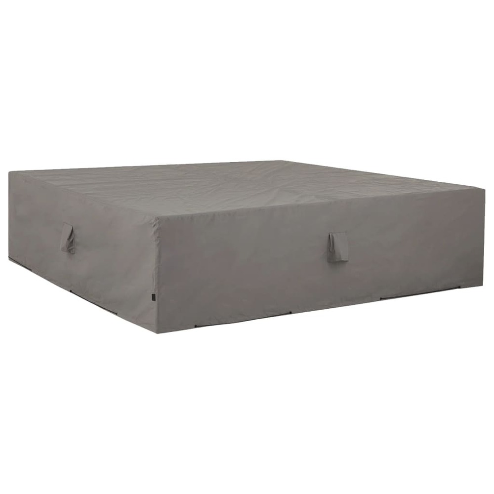 Housse de meubles d'extérieur 275 x 275 x 70 cm gris
