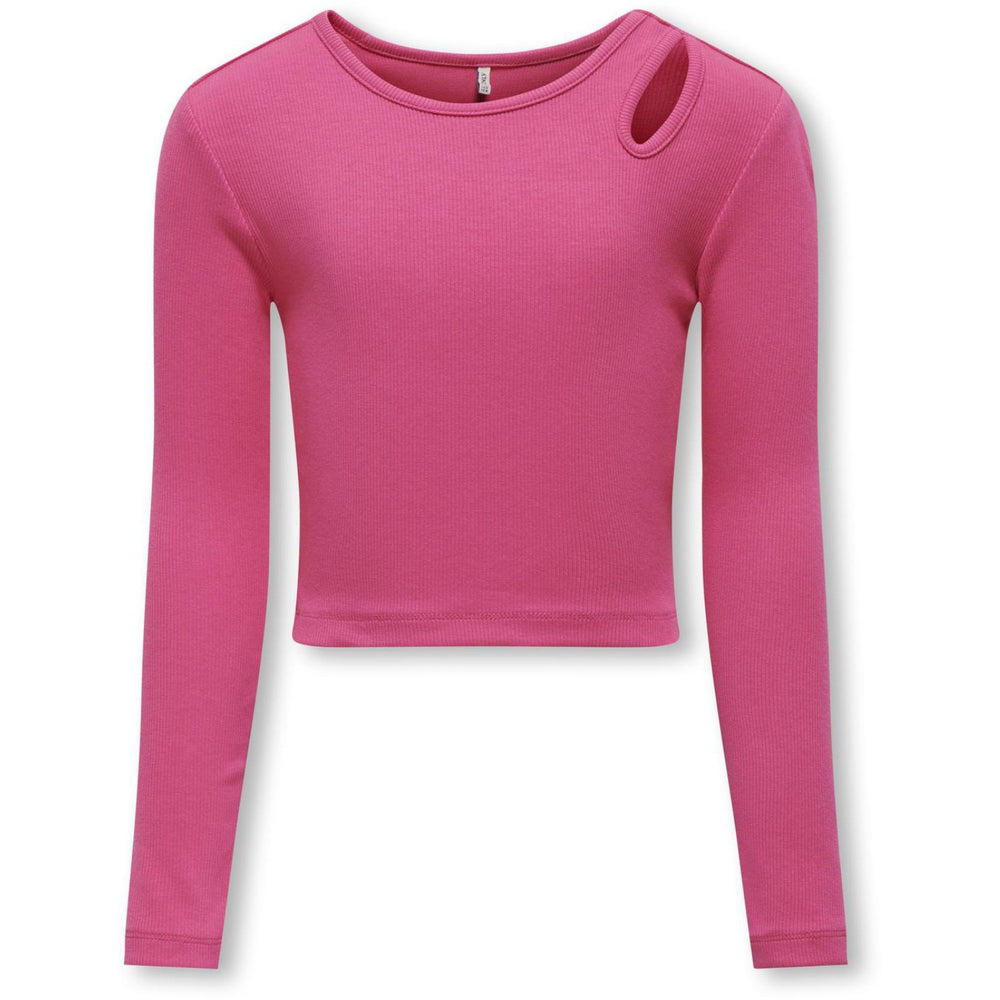 Køb kids ONLY Fuchsia Purple Nessa Life Cut Out Bluse