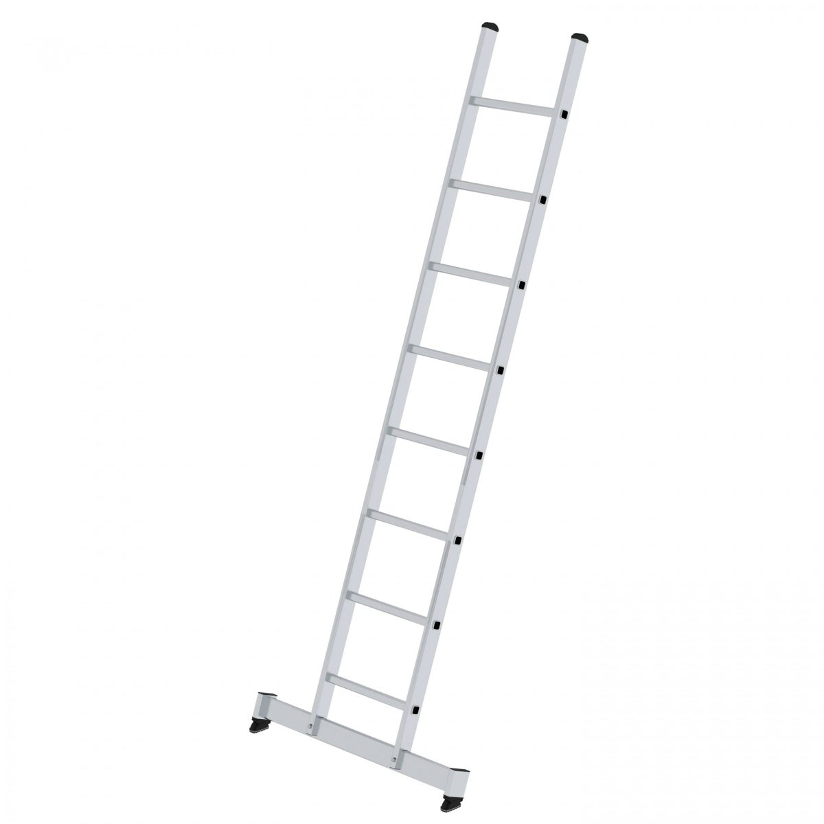 Munk uitschuifladder met nivelleringsbalk, 8 sporten
