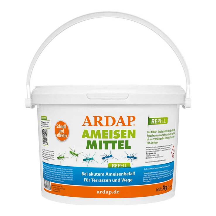 Ardap Repell Ameisenmittel Granulat, 3 kg