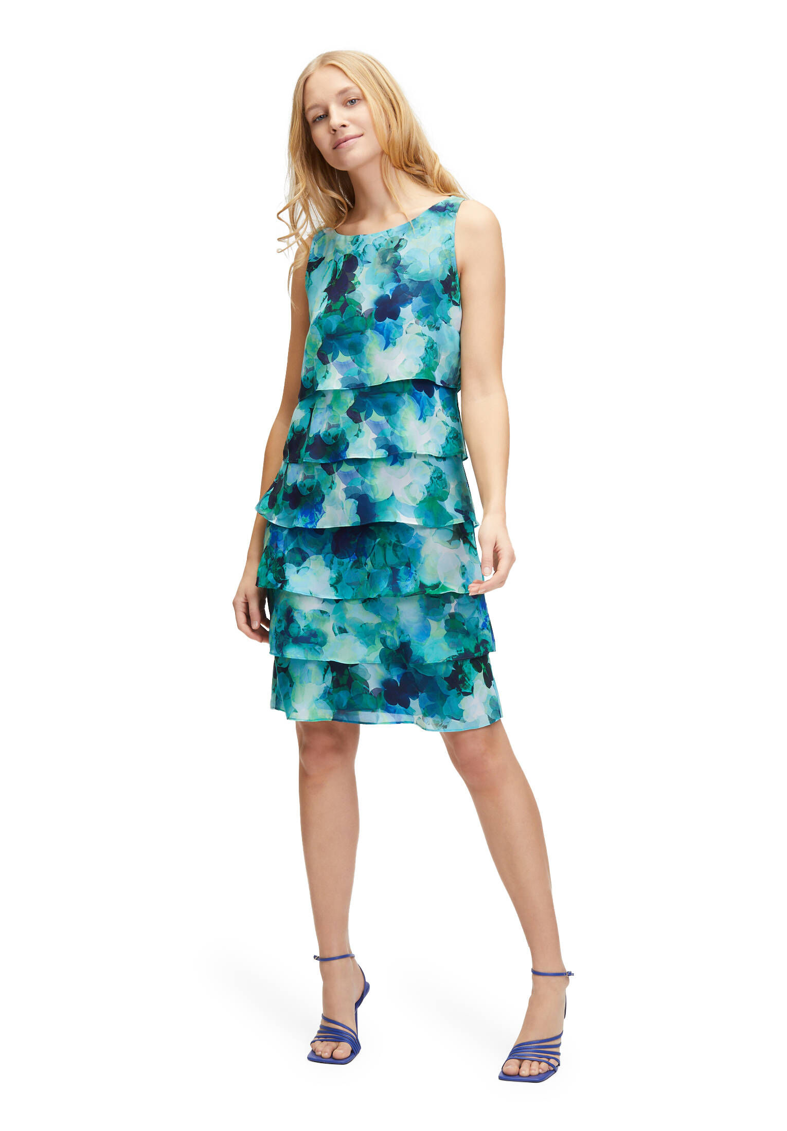 Vera Mont| Damen Cocktailkleid mit Rüschen