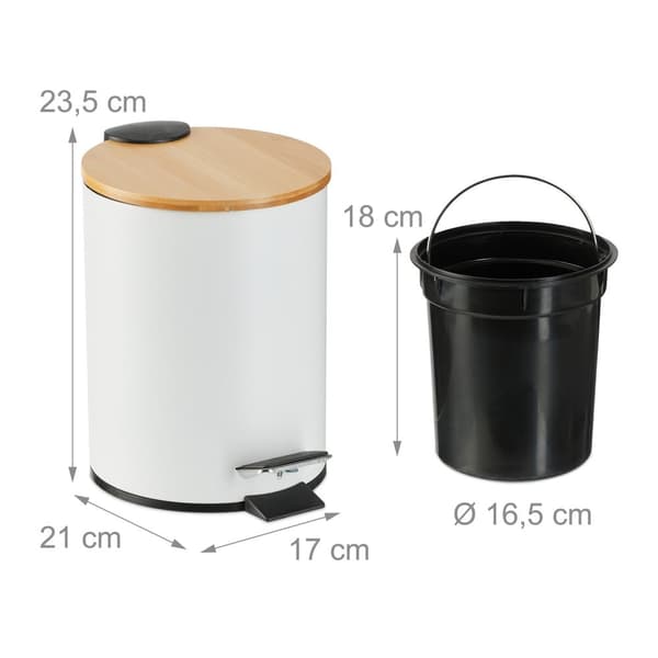 Bøtte for kosmetikk 3 liter