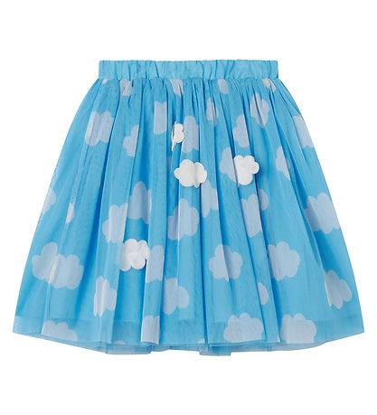 Stella McCartney Kids Tylnederdel - LyseBlå m. Skyer